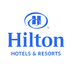 Logo dos hotéis Hilton, que utilizam água filtrada por equipamentos AcquaRobot.
